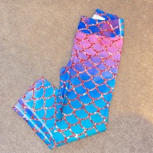 Mermaid 🧜‍♀️ Capri Leggings